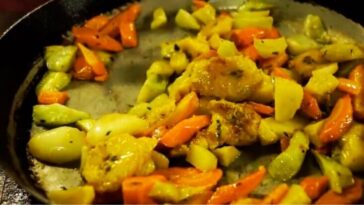 legumes salteados chef ravioli