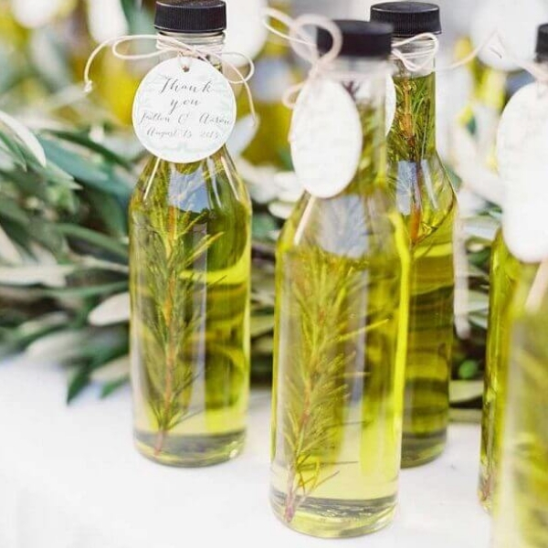 ideias de lembrancinhas de casamento oleo