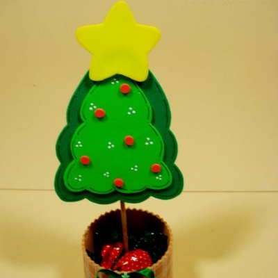 ideia lembrancinhas de natal em eva pinheiro