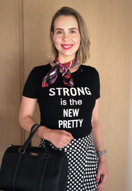 lenço lateral curto simples