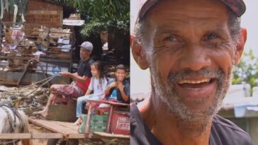 levar os filhos na escola de carroça