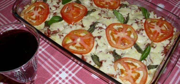 receita de macarrão de pizza