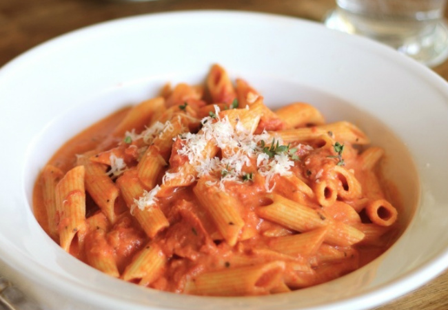 macarrao com gorgonzola
