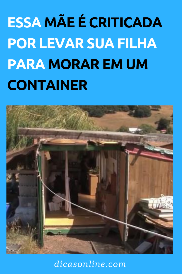 mae constroe casa para viver com a filha