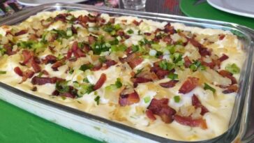 mandioca cremosa de forno