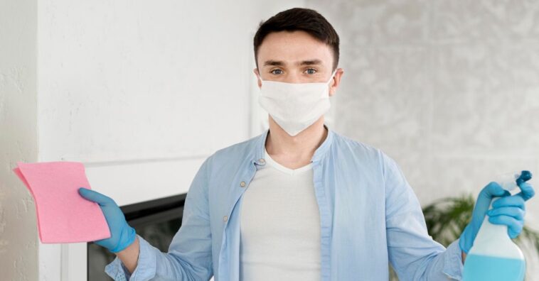 manter casa limpa contra covid