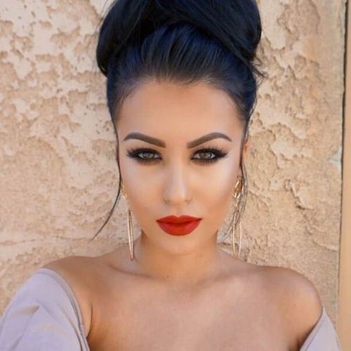 modelo maquiagem para madrinha adulta noite