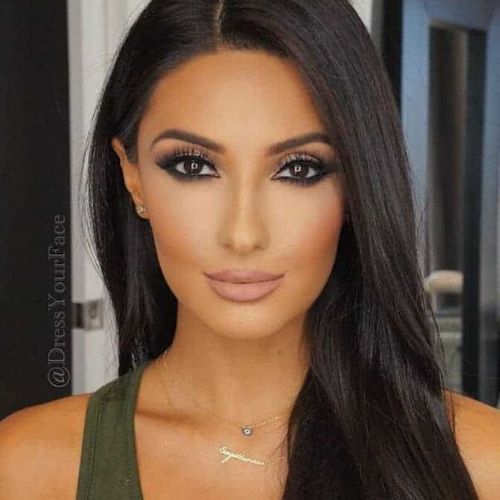 modelo maquiagem para madrinha adulta terrosos claros