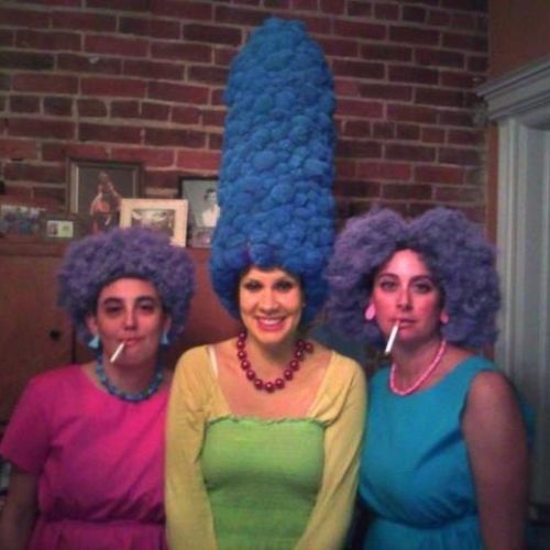 fantasia marge e irmãs
