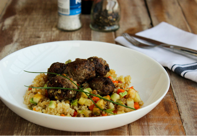 marmitas saudáveis quinoa com vegetais