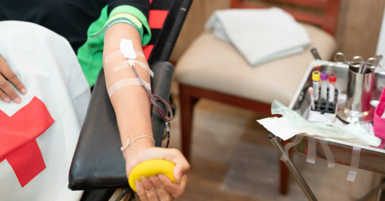 meia-entrada para doador de sangue