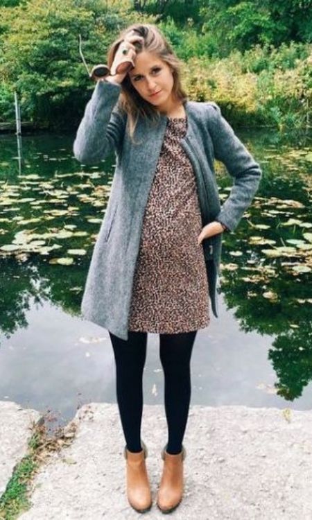 look meia estação gestante