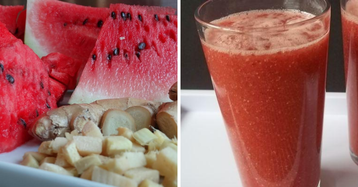 Suco de melancia com gengibre: veja os benefícios e receitas
