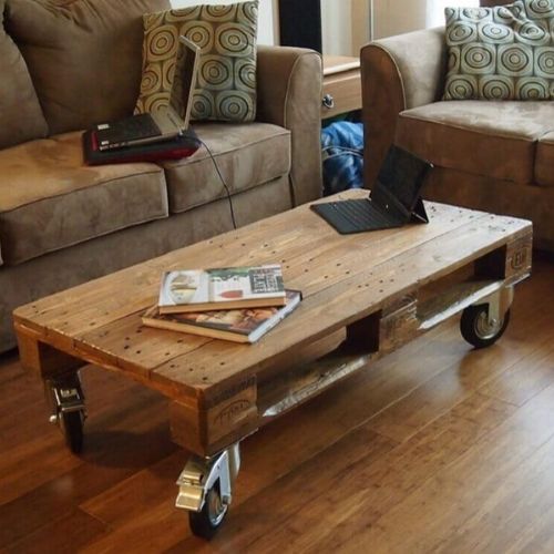  modelo mesa de centro com rodas