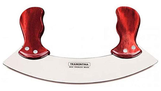 tipos de faca mezzaluna