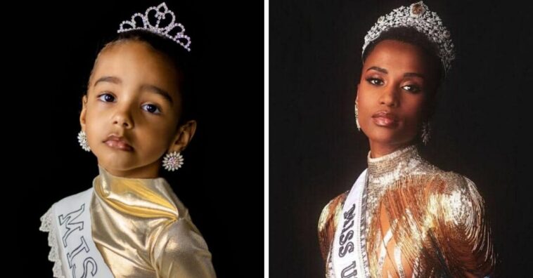 miss universo inspira criança