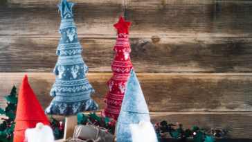 árvore de natal artesanal