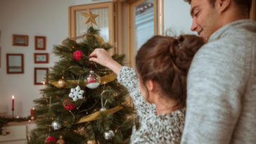 árvore de natal decorada
