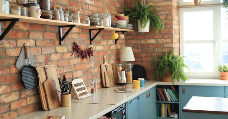 decoração de cozinha rústica