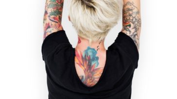 tatuagens femininas nas costas
