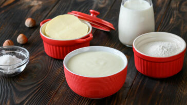 molho bechamel no micro-ondas