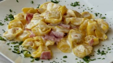 Molho branco com creme de leite