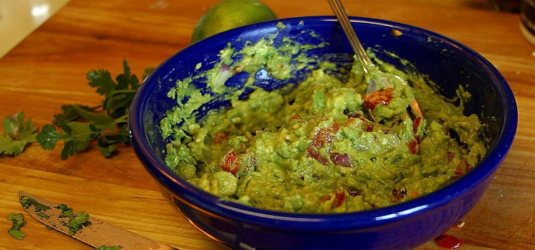 molho de abacate guacamole