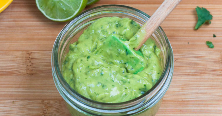 molho de abacate receitas