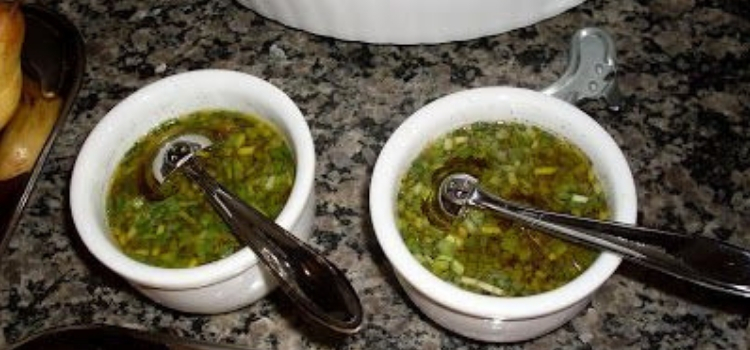 receita molho verde salada