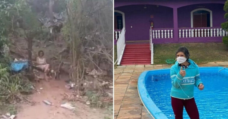 moradora de rua de 59 anos tem novo começo