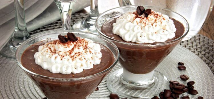 receita mousse de café