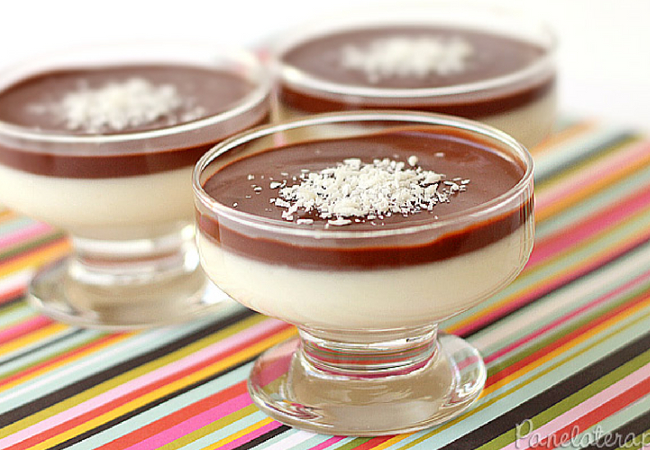 receita de mousse de chocolate com coco