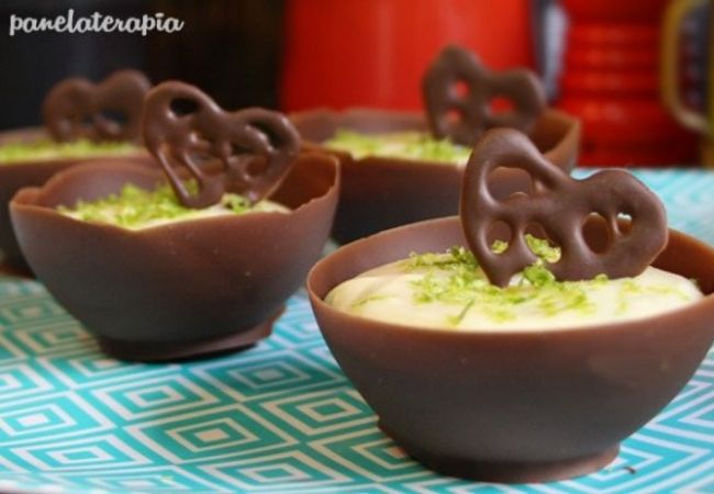 copinho com mousse de limão