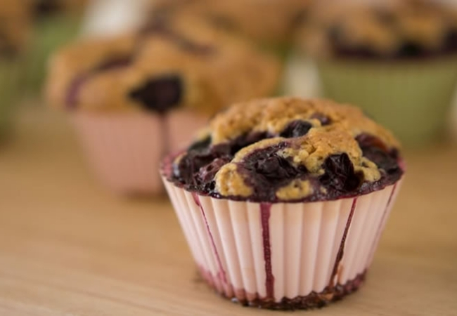 receita de muffin de beterraba