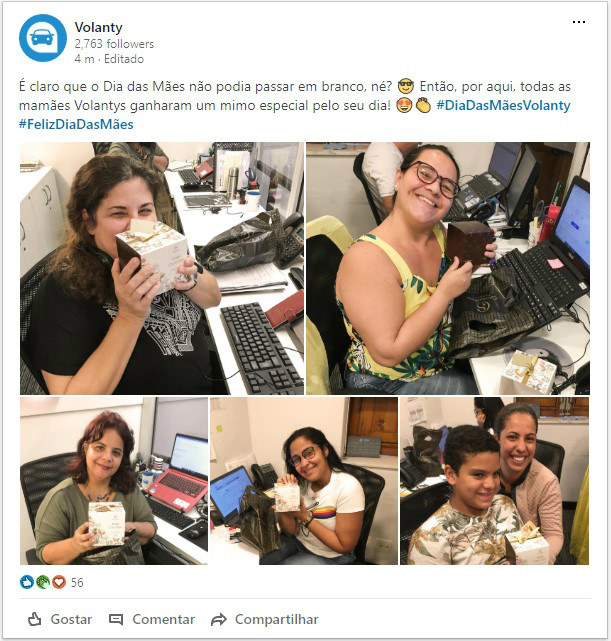 mãe sem emprego empresa