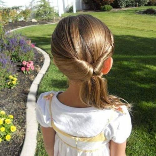 cabelo com nó lateral