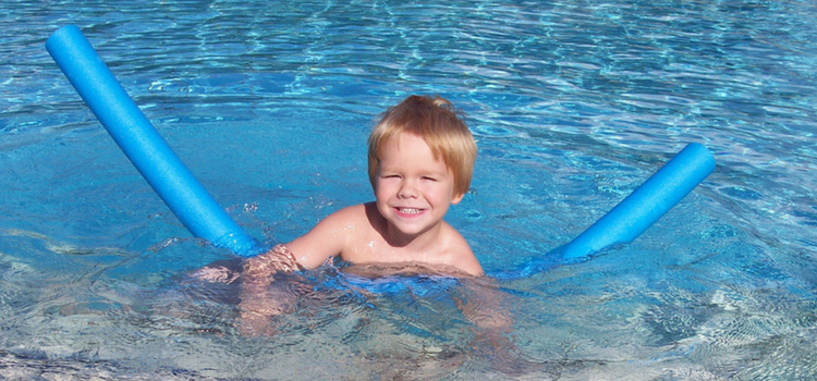natação para crianças cuidados