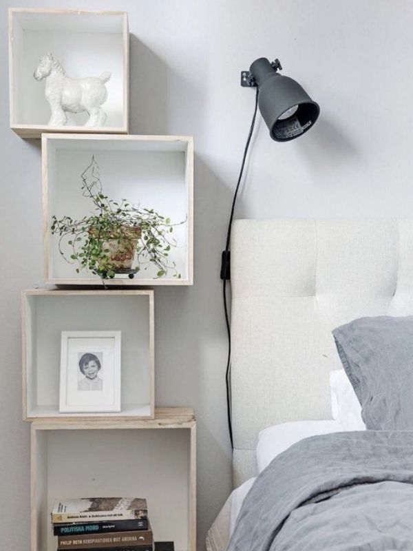 decorar com nichos de caixotes