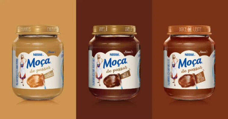 novos sabores moça de passar