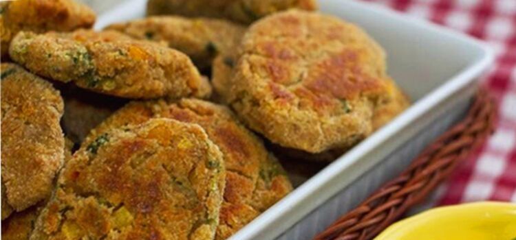 receita de nuggets de legumes com quinoa