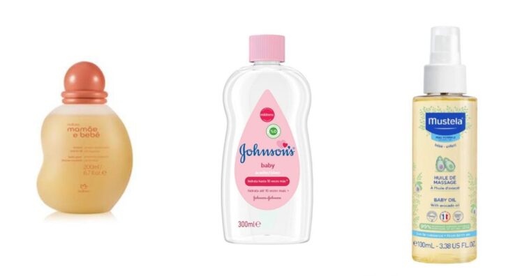 óleo para bebê