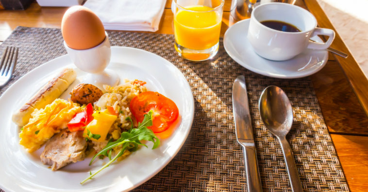 café da manhã low carb