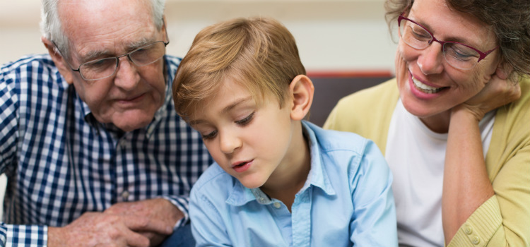 oração pela família pelos netos