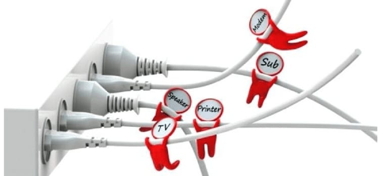 camuflar cabos e fios