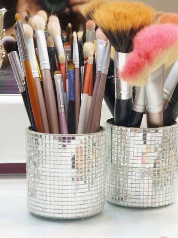 artesanato com latinhas organizar make