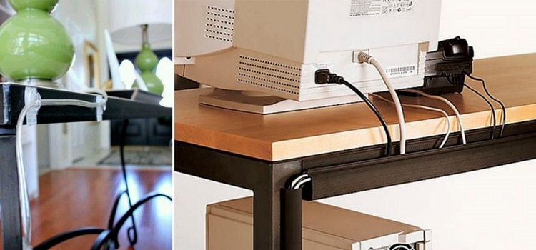 camuflar cabos e fios