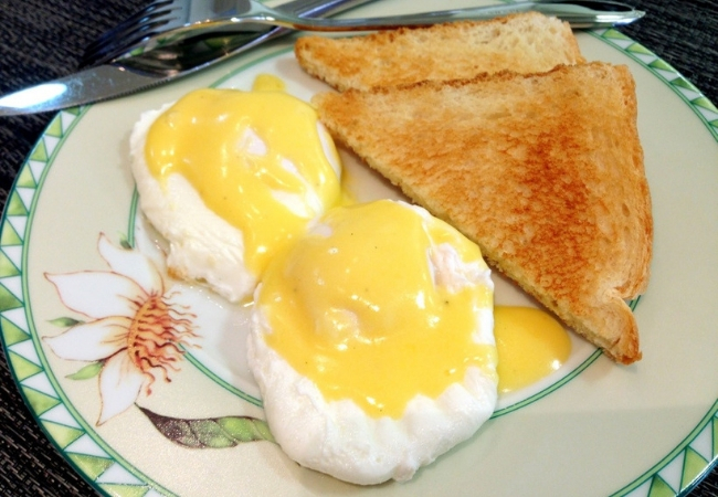 receita de ovos benedict básico