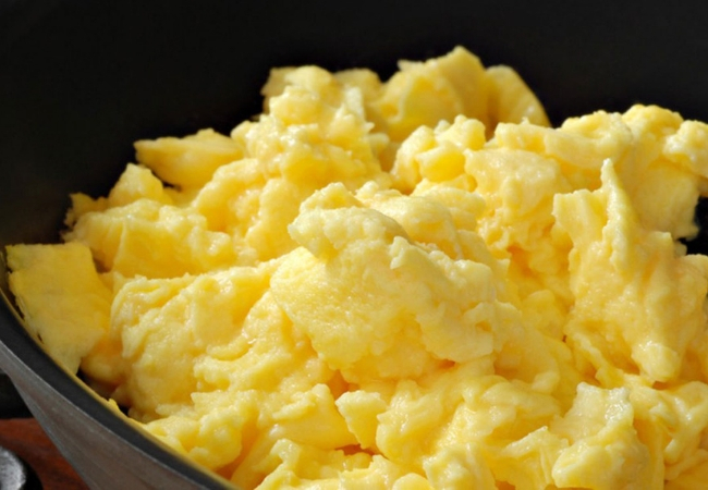 ovos mexidos saudáveis