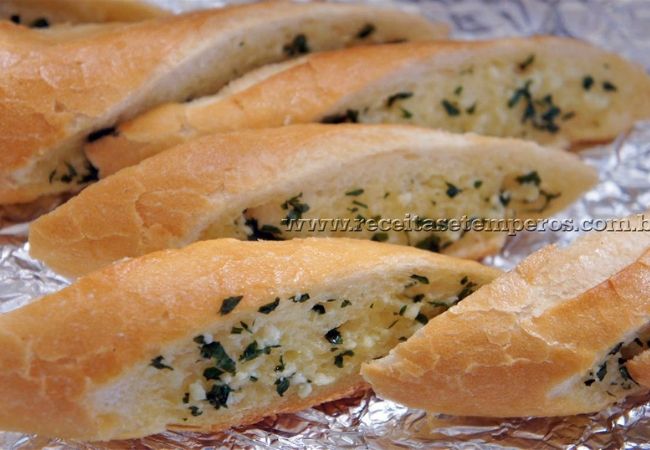 pão de alho com parmesão