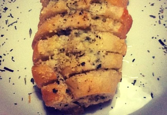 pão de alho com requeijão 